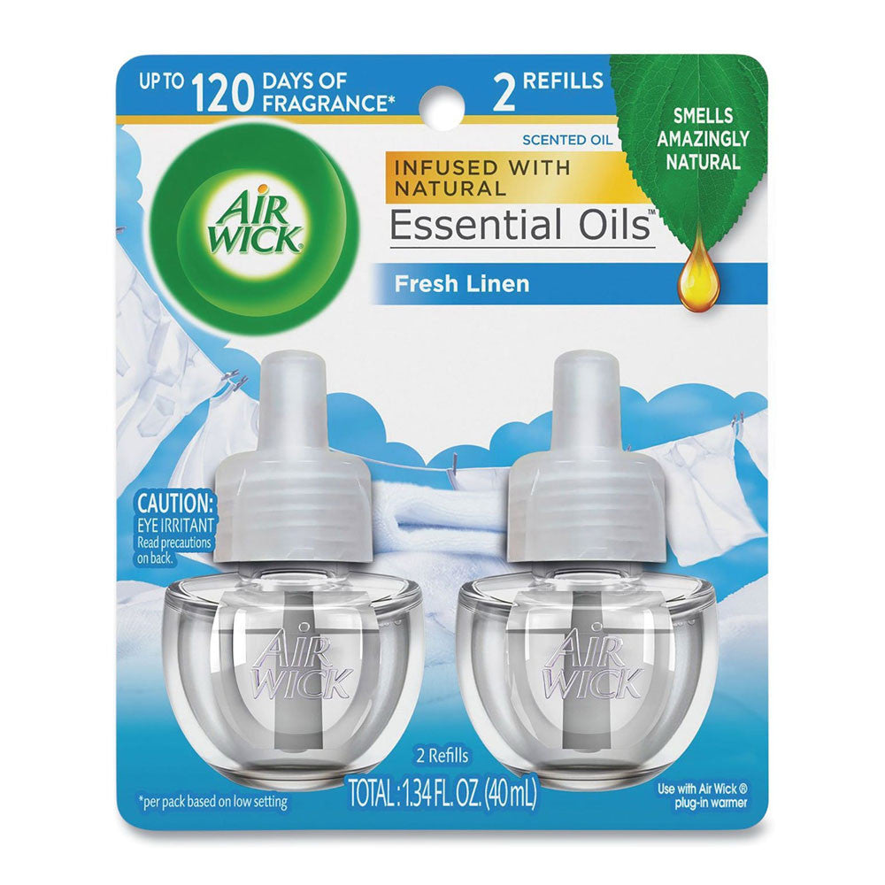Air Wick Fresh Waters Scented Oil Air Freshener Refill, 2 Ea