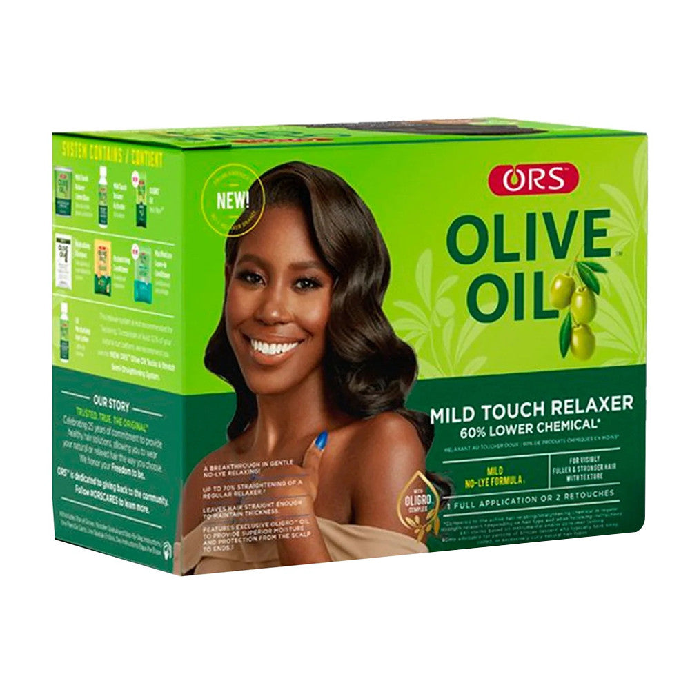 ORS Olive Oil Mild Touch Relaxer Kit, 1 Ea