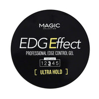 Edgeffect Professional Edge Control Gel with Black Castor, Argan and Olive Oil, Ultra Hold, 3.38 Oz