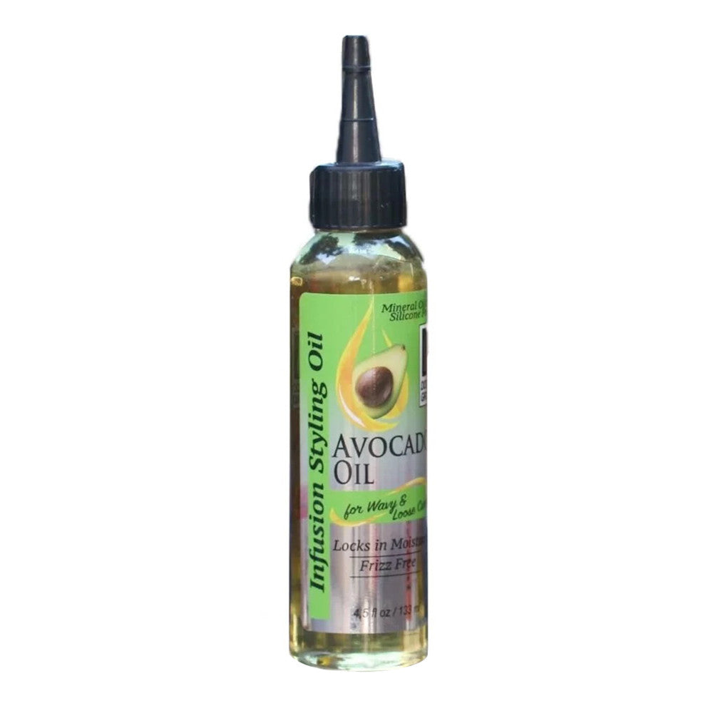 Doo Gro Infusion Styling Avocado Oil for Wavy and Loose Curls, 4.5 Oz