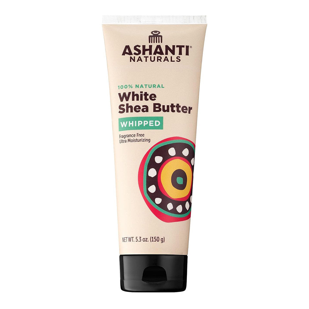 Ashanti Naturals Ultra Moisturizing Whipped White Shea Butter, 5.3 Oz