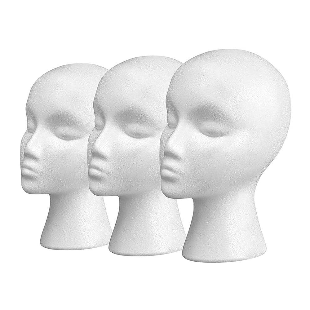 Natures Advantage Styrofoam Wig Head, 10 Ea