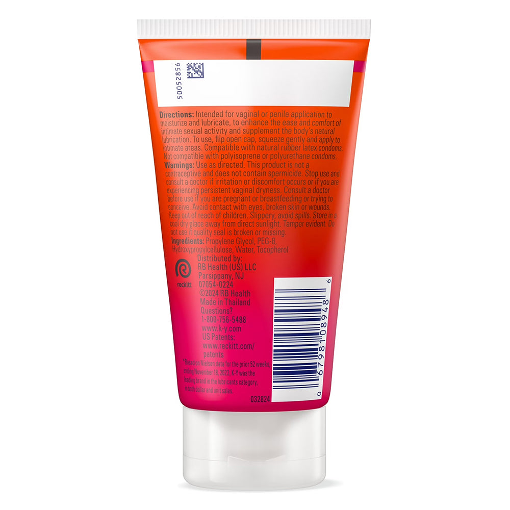 K-Y Warming Sensation Jelly Personal Lubricant - 2.5 Oz