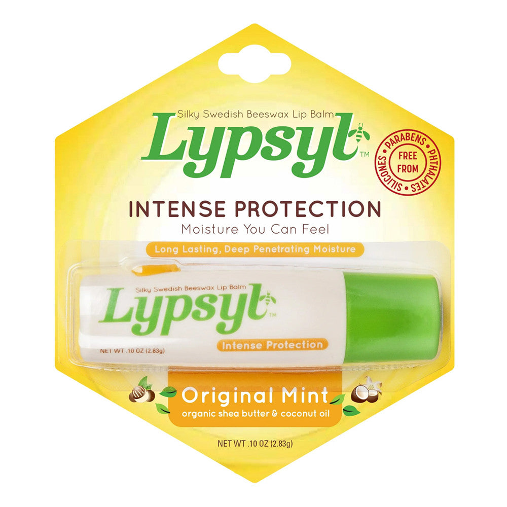 Lypsyl Intense Protection Original Mint, Lip Balm, 0.10 Oz