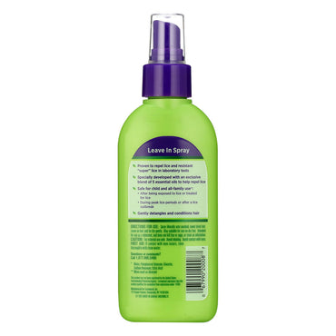 Lice Shield Repels Head Lice Leave In Spray - 5 Oz