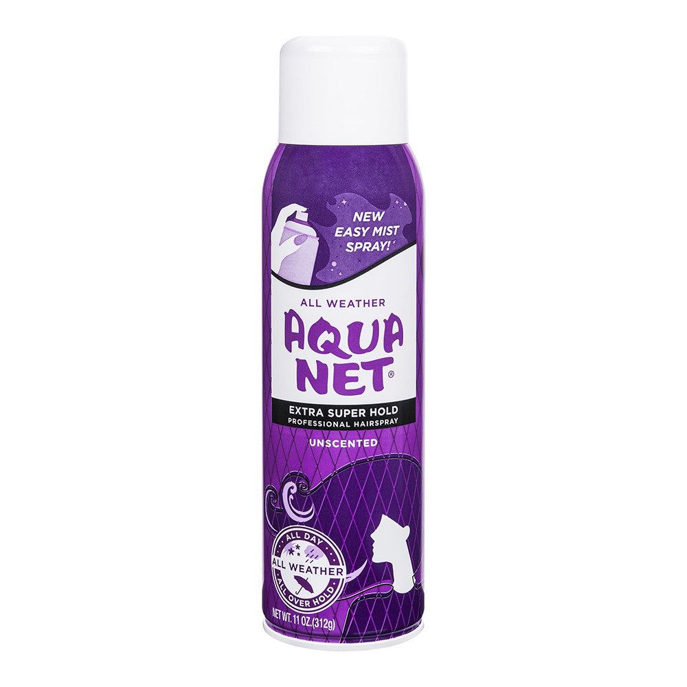 Aqua Net All Weather Professional Hair Spray, Extra Super Hold, Unscented - 11 Oz