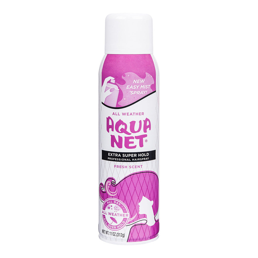 Aqua Net All Weather Professional Hair Spray, Extra Super Hold, Fresh Scent, 11 Oz