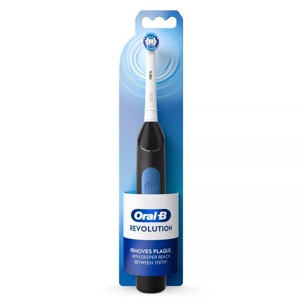 Oral-B Revolution Battery Toothbrush, 1 Ea