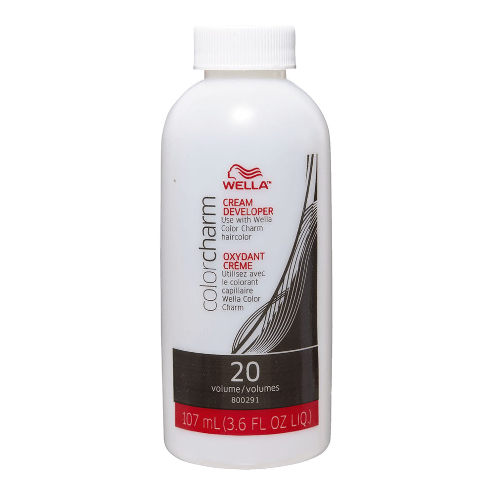 Wella Color Charm Creme Hair Color Developer 20 Volume, 3.6 Oz