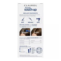 Clairol Root Touch-Up Permanent Hair Color, 4G Dark Golden Brown, 1 ea
