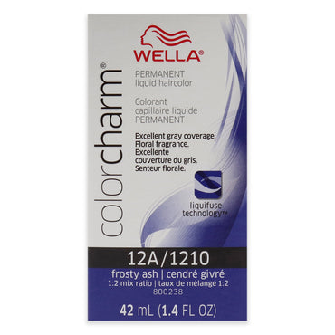 Wella Color Charm Liquid Permanent Hair Color, 12A by 1210 Frosty Ash, 1.4 Oz