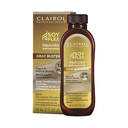 Clairol Liquicolor 12N/HL-N High Lift Neutral Blonde Permanent Hair Color, 2 Oz