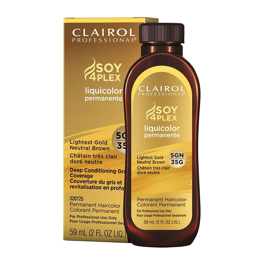 Clairol Professional Liquicolor Lightest Gold Neutral Brown 5GN/35G Hair Color, 2 Oz