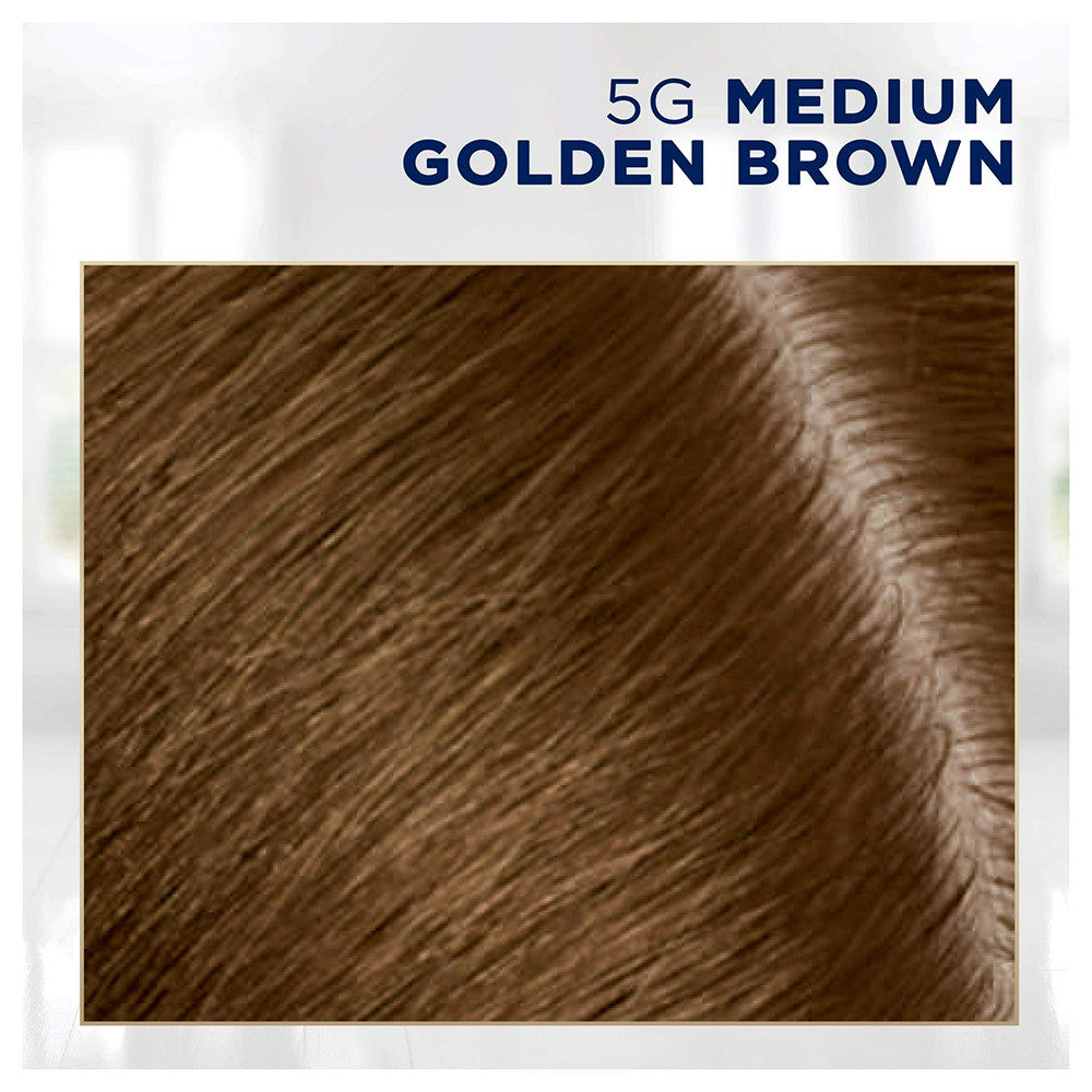 Clairol Nice N Easy Root Touch-Up, Hair Color, Medium Golden Brown #5G - Kit