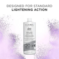 Clairol Professional Clairoxide Pure White 20 Volume Creme Developer, 8 Oz