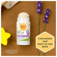 Burts Bees Kids Chest Rub Stick,Shea Butter and Manuka Honey, 1 Oz