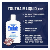 Youthair with Hair Conditioner & Groomer Liquid For Men, 8 Oz