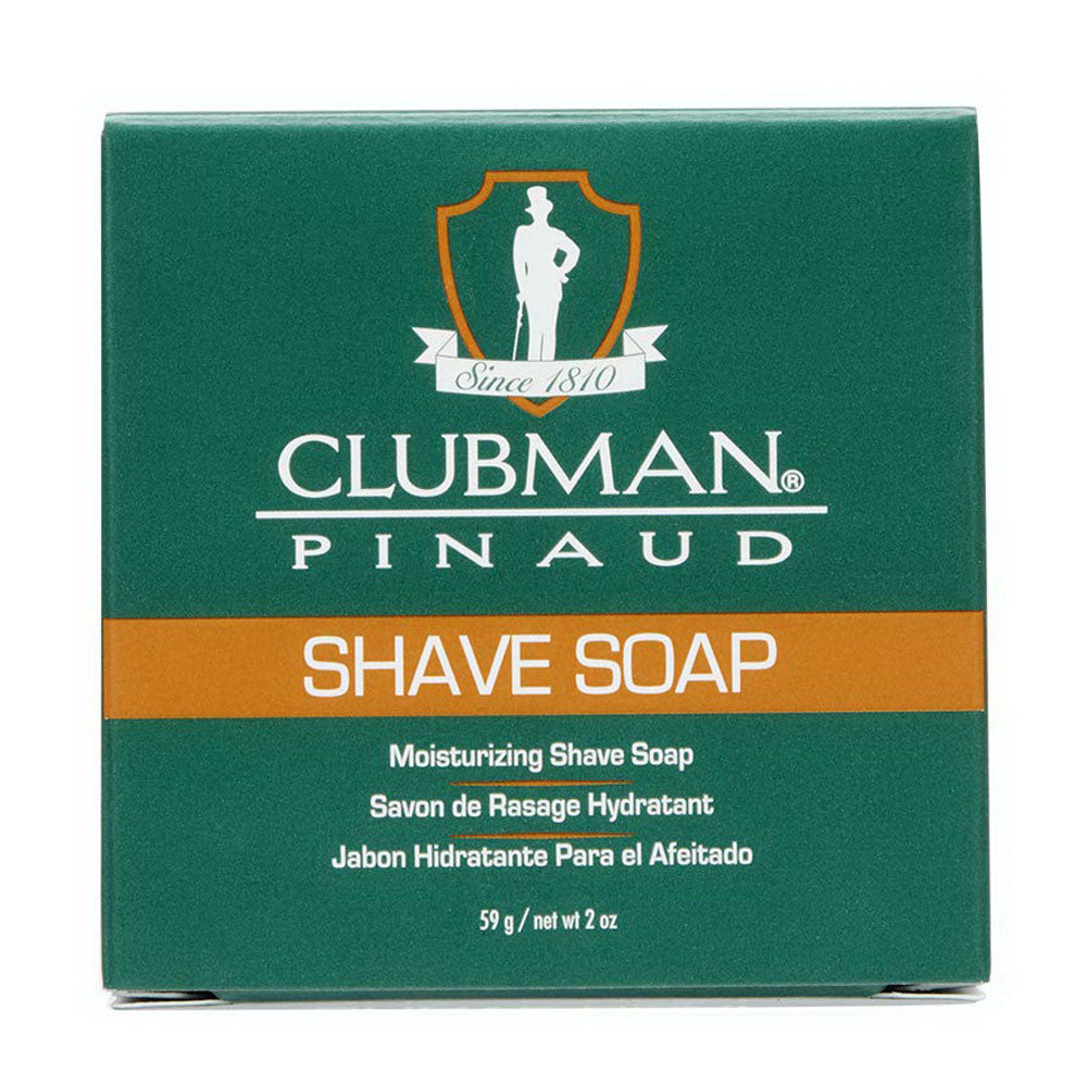 Clubman Pinaud Moisturizing Shave Soap, 2 oz