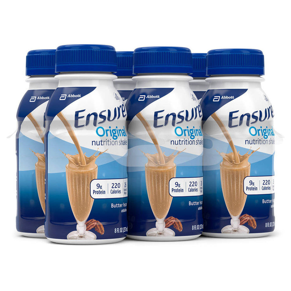 Ensure Original Nutrition Shake With Butter Pecan, Pack Of 6, 237 Ml