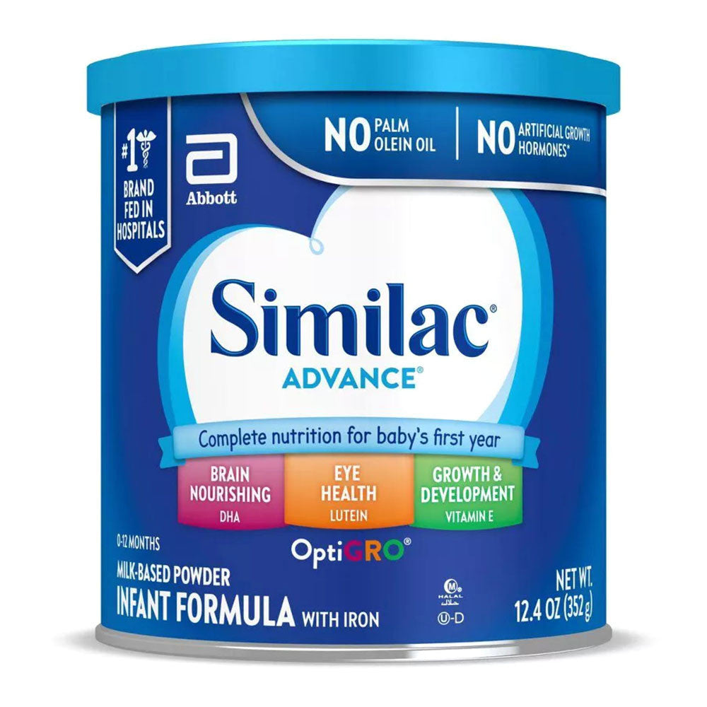 Similac Advance Infant Formula With Iron Powder, 12.9 Oz