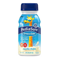 PediaSure Grow And Gain Kids Nutritional Shake, Vanilla, 6 Ea/237 Ml