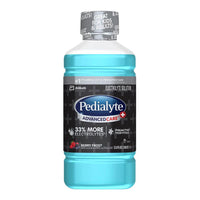Pedialyte Advanced Care Plus Electrolyte Drink Berry Frost, 1 Liter, 4 Ea