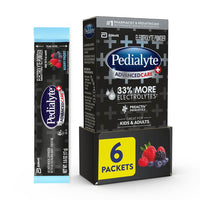 Pedialyte Advanced Care Plus Electrolyte Powder, Berry Frost, 6 Ea/ 17 Gms