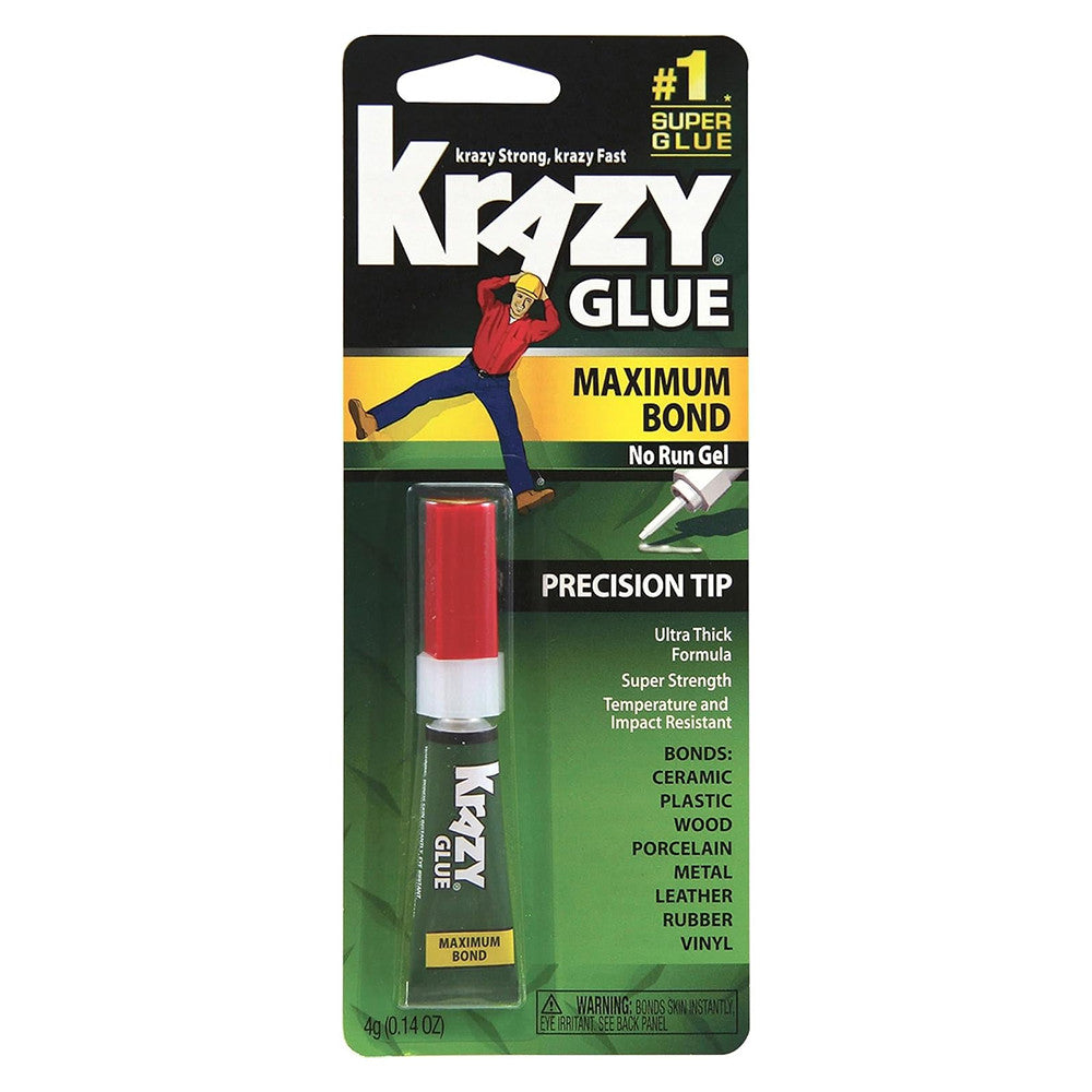Krazy Glue Maximum Bond Gel, 0.14 Oz