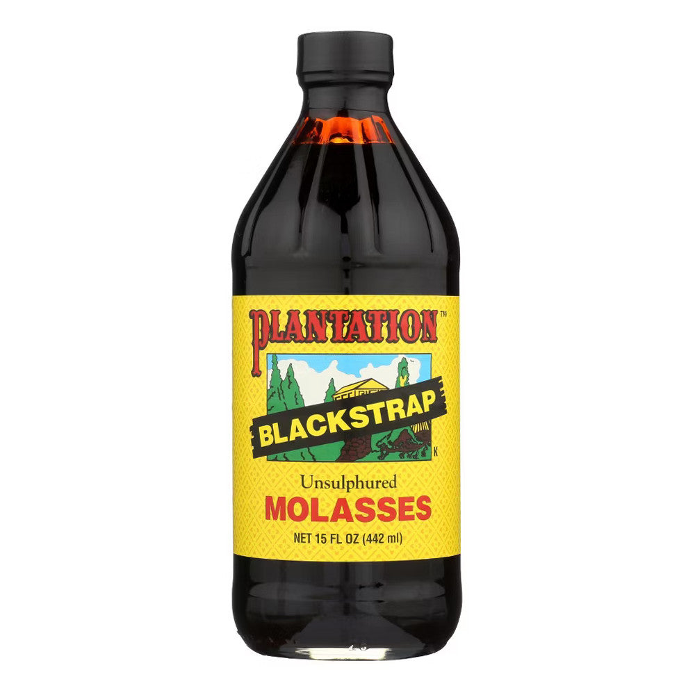 Plantation Blackstrap Unsulphured Molasses, 15 Oz