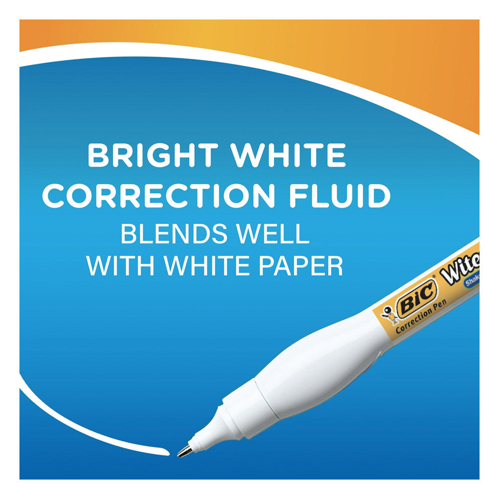 Wite Out Correction Shake N Sqeeze Pen - 6 Pieces