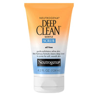 Neutrogena Deep Clean Gentle Facial Scrub, Oil Free - 4.2 Oz