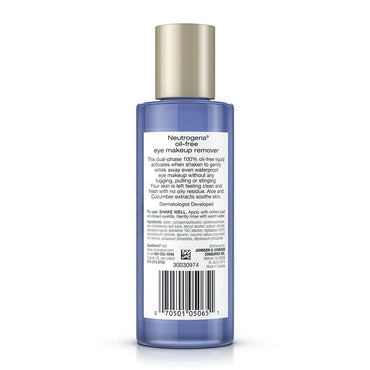 Neutrogena Oil Free Eye Makeup Remover, 5.5 Fl Oz