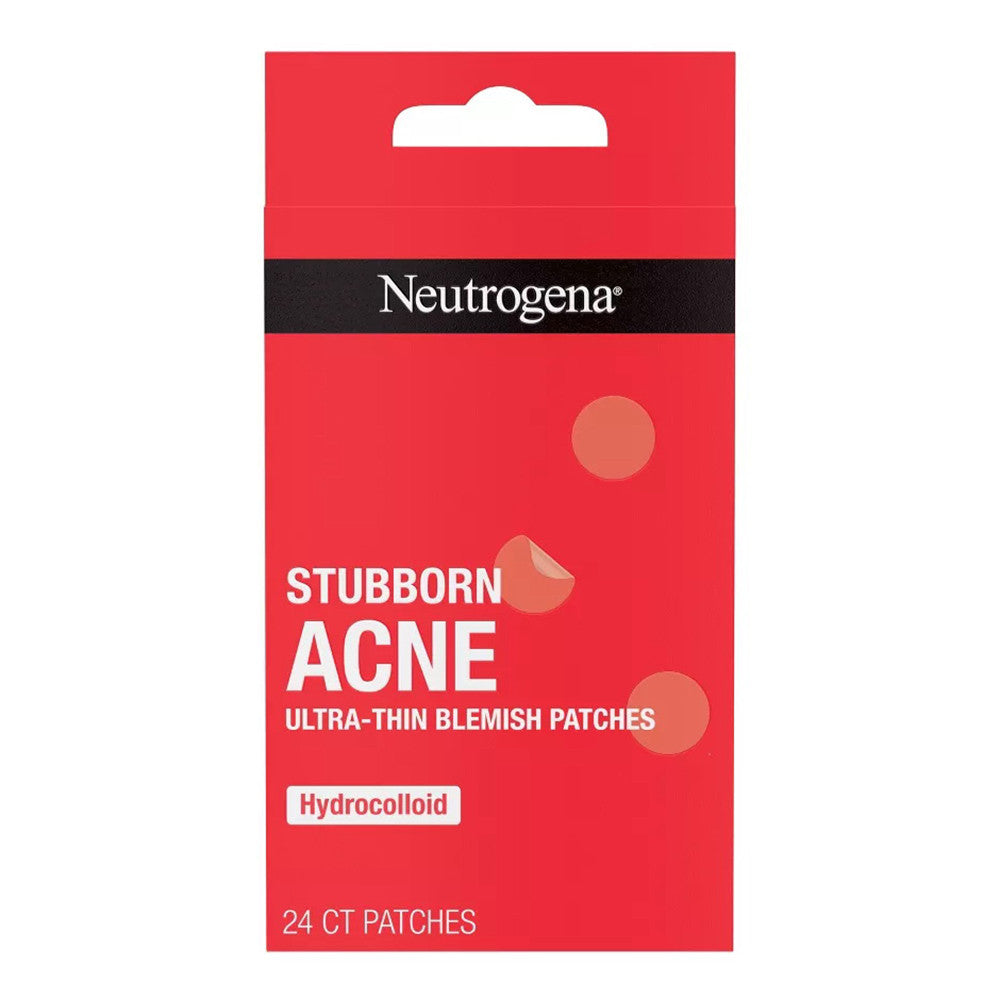 Neutrogena Stubborn Acne Ultra-Thin Blemish Patches, 24 Ea