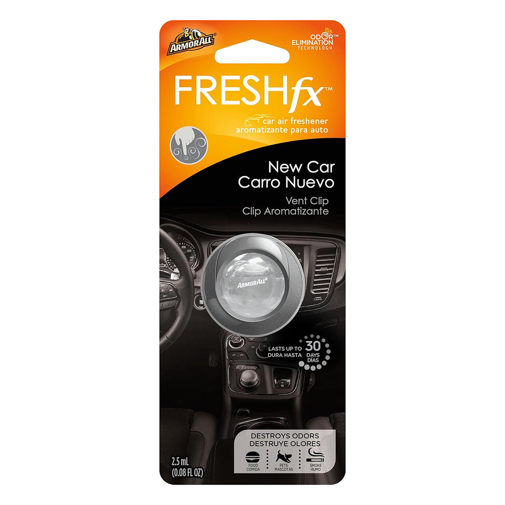 ArmorAll Fresh fx Car Air Freshener Vent Clip Aromatizante 0.08Oz (2.5ml)