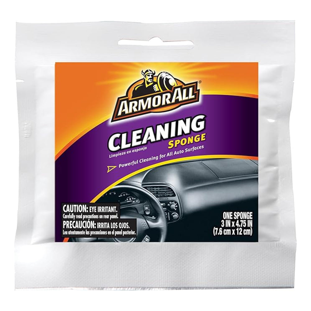 Armor All Cleaning Sponge Powerful Cleaning for All Auto Surfaces 1Ea