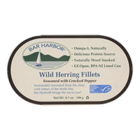 Bar Harbor Wild Herring Fillets with Cracked Pepper, 6.7 Oz