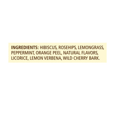 Celestial Seasonings Caffeine Free Red Zinger Natural Herb Tea, 20 Bags