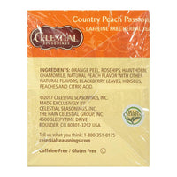 Celestial Seasonings Herbal Tea, Country Peach Passion, 20 Tea Bags