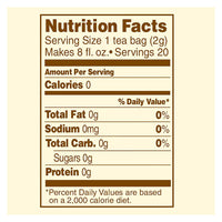 Celestial Seasonings Caffeine Free Wild Berry Zinger Natural Herbal Tea, 20 Bags
