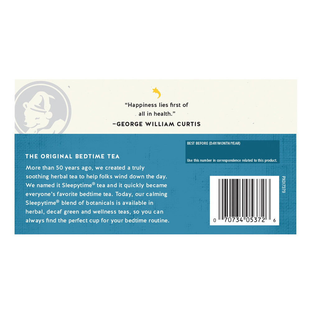 Celestial Seasonings Caffeine Free Herbal Tea, Sleepytime Extra - 20 Bags