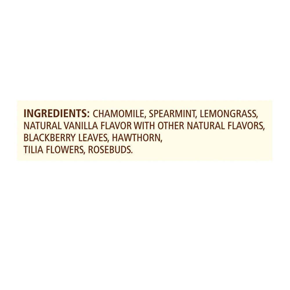 Celestial Seasonings Herbal Tea, Sleepytime Vanilla, Caffeine Free Sleep Tea Bags, 20 Ea