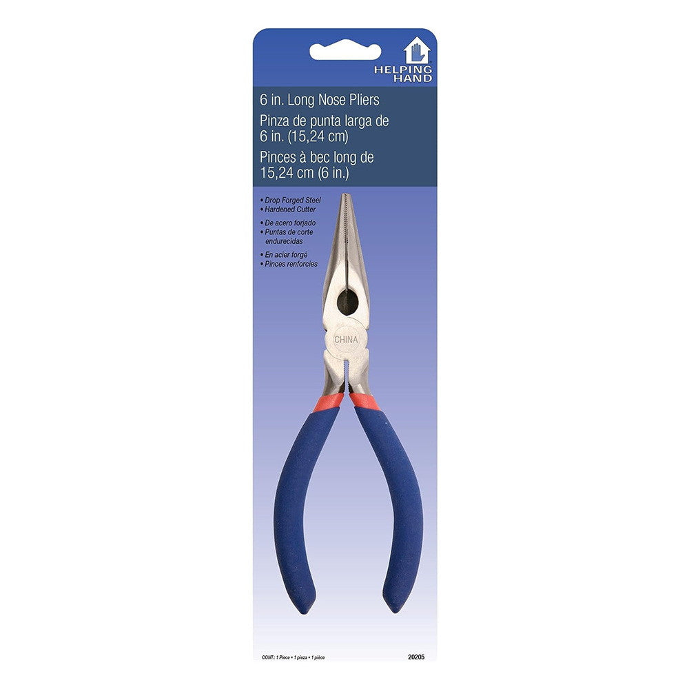 Helping Hand 6 Inch Long Nose Pliers, 1 Ea
