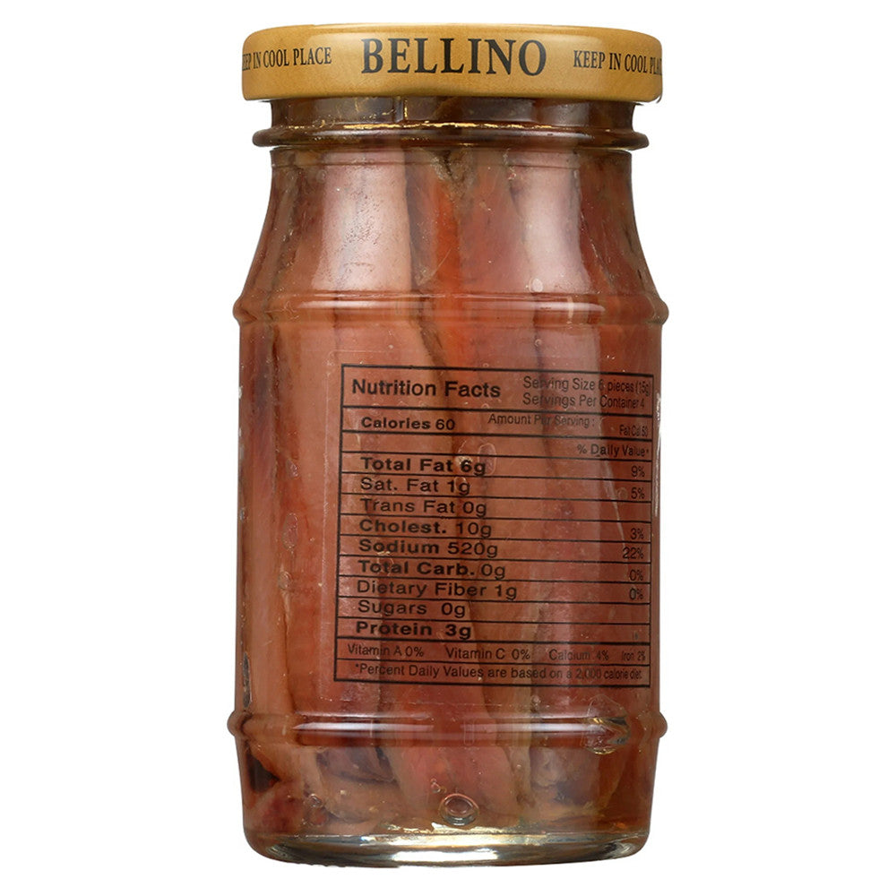 Bellino Anchovy Fillets, 4.25 Oz