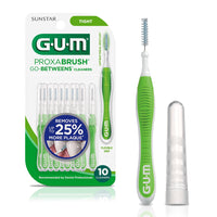 Sunstar Gum Proxabrush Go Between Tight Cleaners, 10 Ea