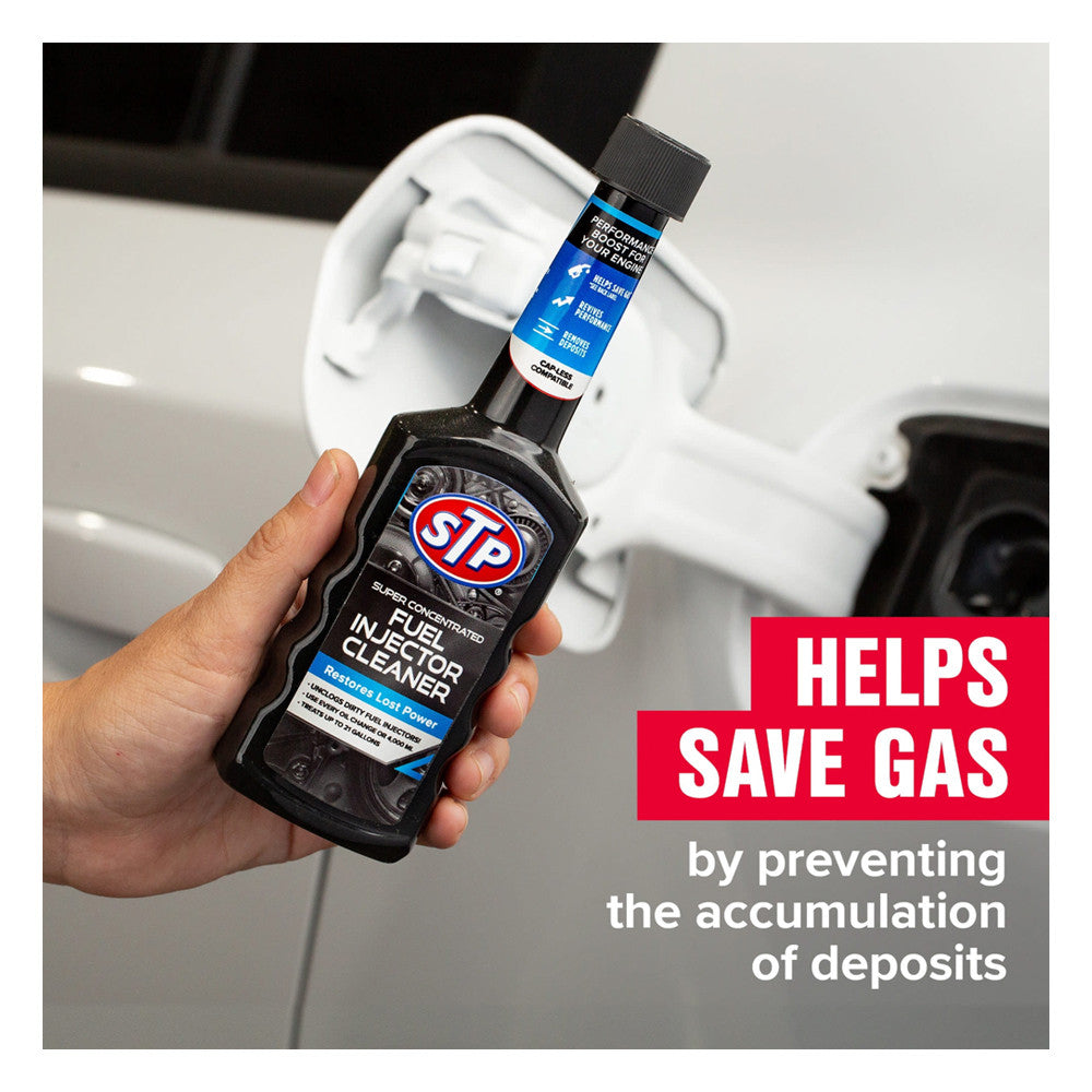 STP Super Concentrated Fuel Injector Cleaner, 5.25 Oz
