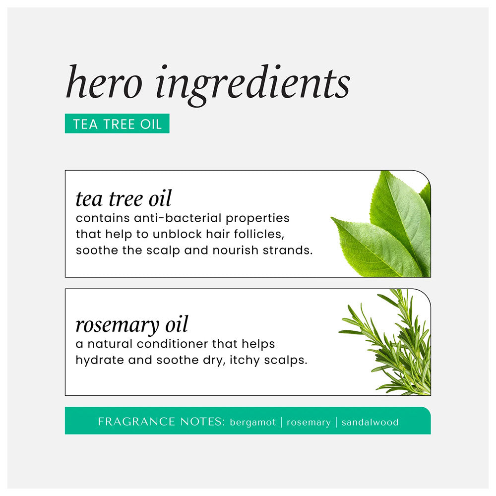 Hask Scalp Relief Serum with Tea Tree Oil and Rosemary 3.3Oz (100ml)