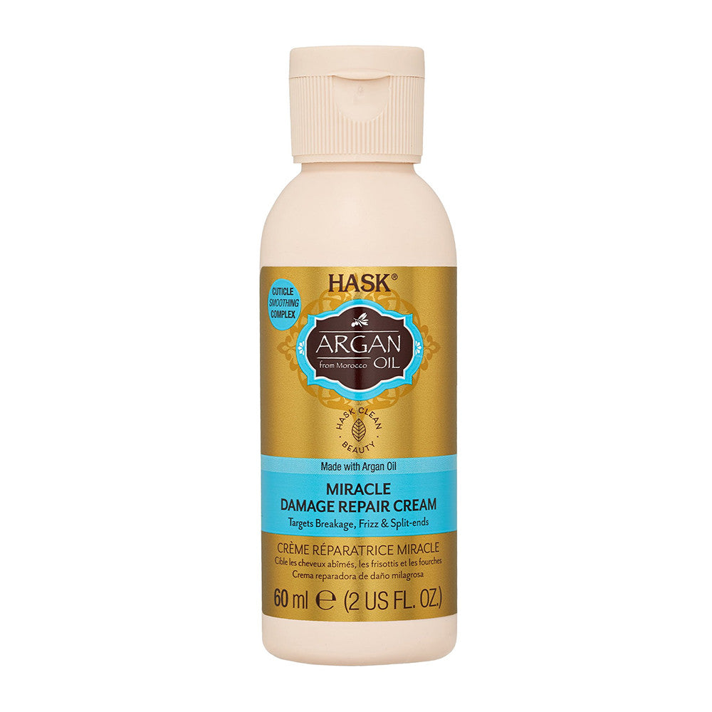 Hask Argan Oil Miracle Damage Repair Cream, 2 Oz