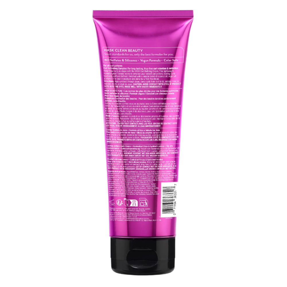 Hask Curl Care Curl Defining Moisturizing Cream 6.7Oz