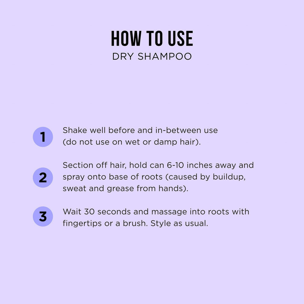Hask Biotin Boost Thickening Volumizing Dry Shampoo with Collagen, 4.3 Oz