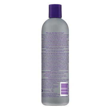 Jhirmack Silver Brightening Ageless Hair Shampoo, 12 Oz